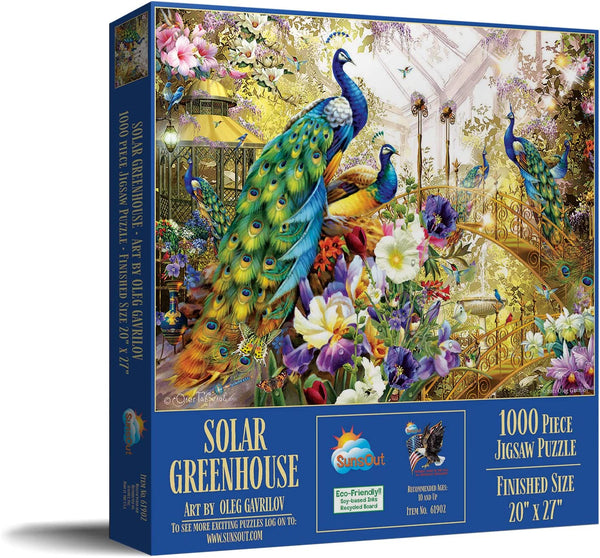 Sunsout - Solar Greenhouse Jigsaw Puzzle (1000 Pieces)