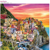 Buffalo Games - Earthpix Collection - Cinque Terre Sunset Jigsaw Puzzle (500 Pieces)