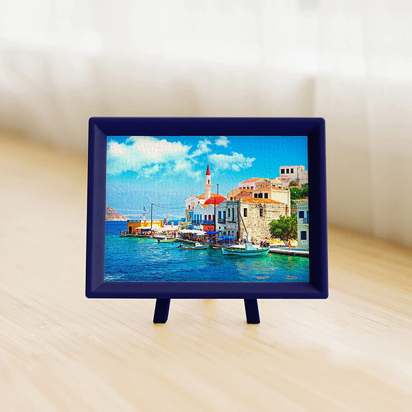 Pintoo - Beautiful Greece Bay Plastic Jigsaw Puzzle (150 Pieces)