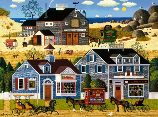 Buffalo Games - Charles Wysocki - Devil Stone Harbor - 1000 Piece Jigsaw Puzzle