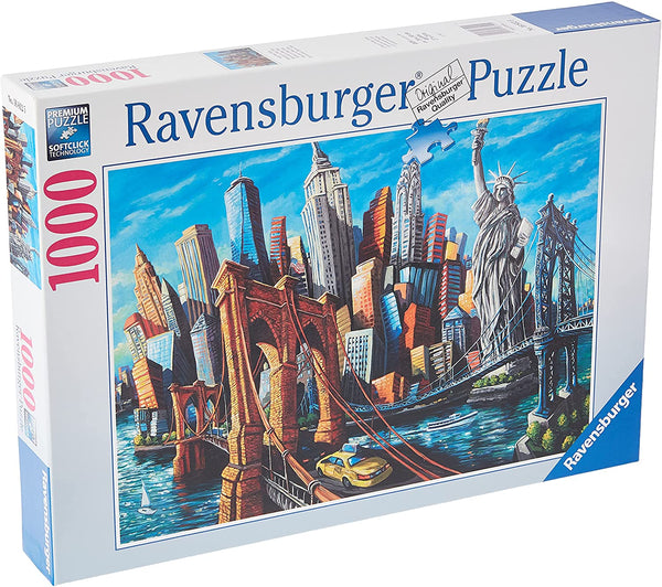 Ravensburger - Welcome to New York Jigsaw Puzzle (1000 Pieces)