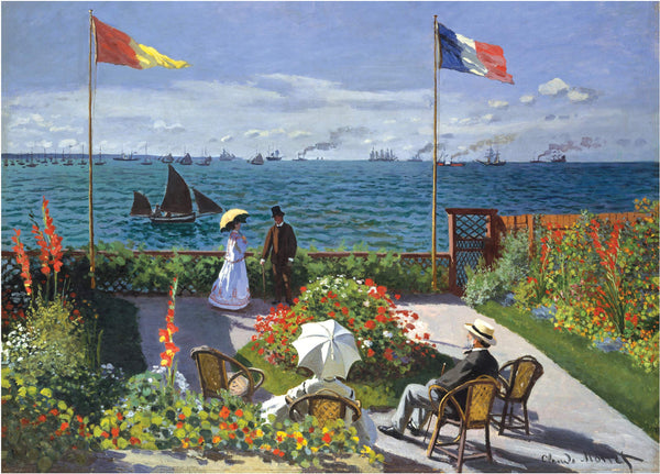 Peter Pauper Press - Garden at Sainte-Adresse Jigsaw Puzzle (1000 Pieces)