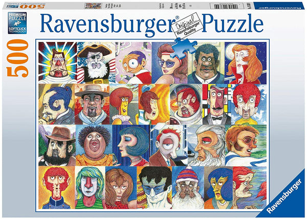 Ravensburger - Typefaces Jigsaw Puzzle (500 Pieces)