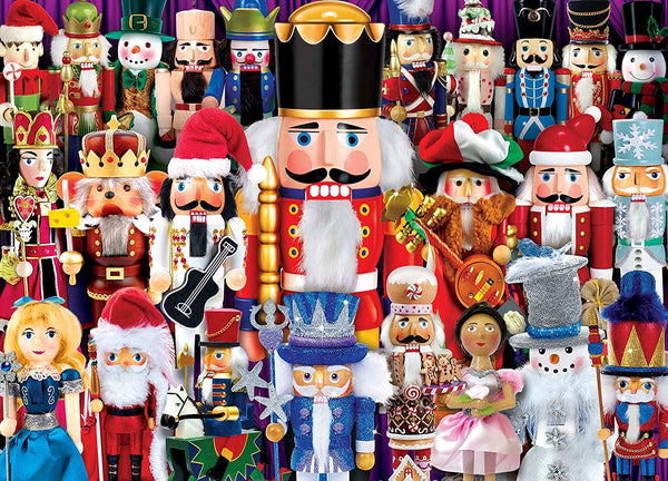 MasterPieces Seasonal Holiday Jigsaw Puzzle, Nutcracker Suite, Featuring Art by Bonnie White, 1000 Pieces