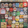 Educa - Beer Labels Collage Jigsaw Puzzle (1500 Pieces)