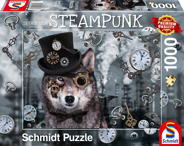 Schmidt - Steampunk Wolf Jigsaw Puzzle (1000 Pieces)