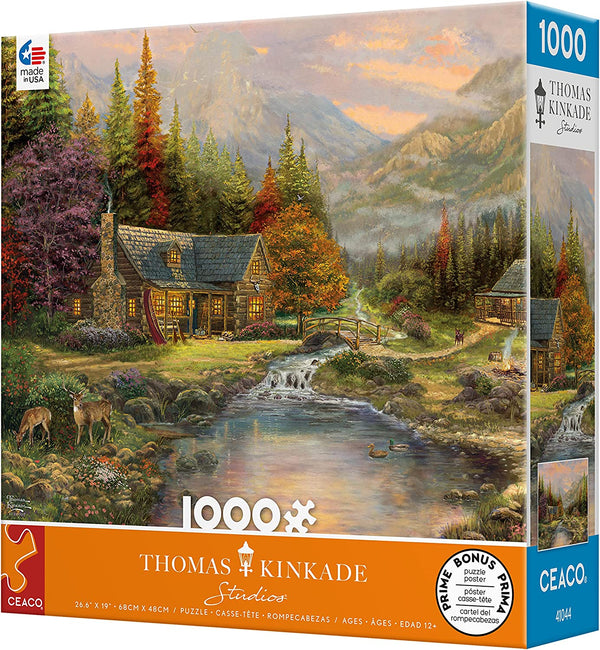 Ceaco - Sierra Paradise by Thomas Kinkade Jigsaw Puzzle (1000 Pieces)