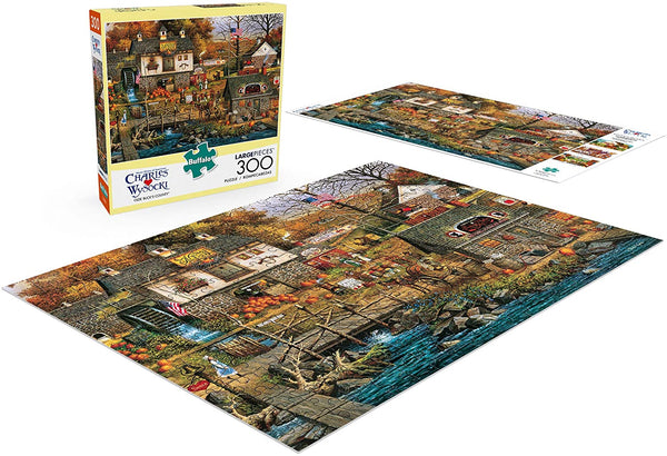 Buffalo Games - Charles Wysocki - Olde Buck's County - 300 Large Piece Jigsaw Puzzle