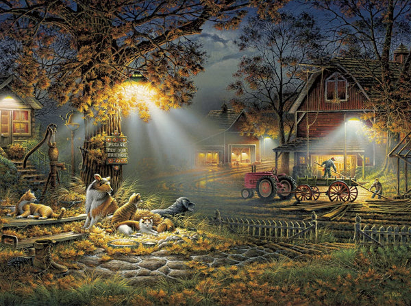 Buffalo Games - Terry Redlin - Our Friends - 1000 Piece Jigsaw Puzzle