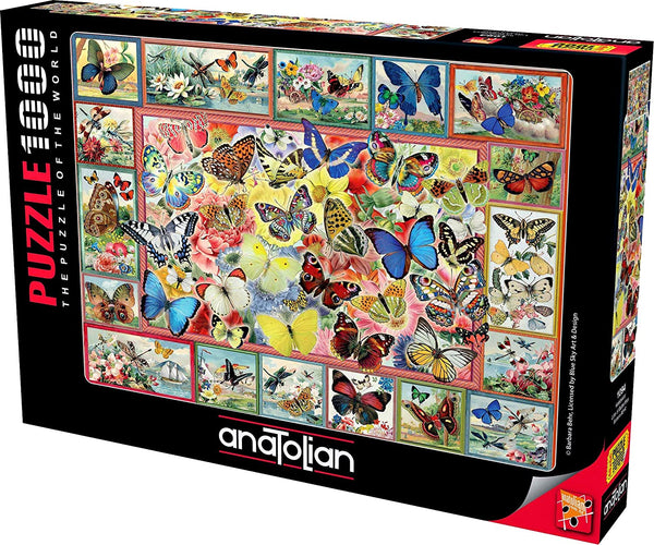 Anatolian - Lots of Butterflies Jigsaw Puzzle (1000 Pieces)