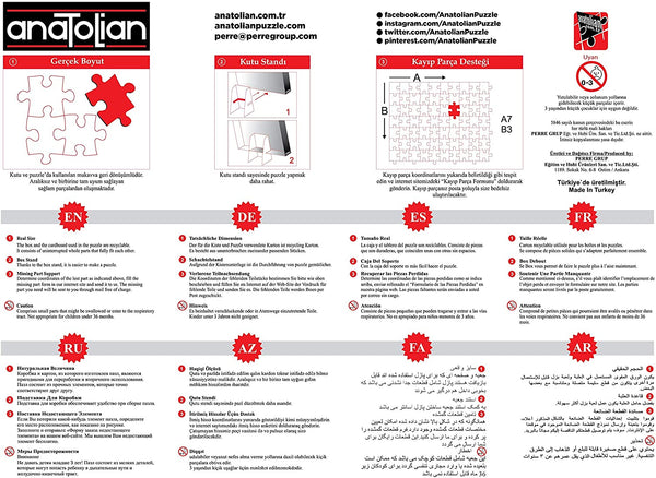 Anatolian - Mountain Cabin Jigsaw Puzzle (500 Pieces)