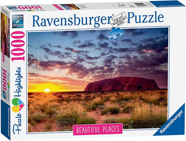 Ravensburger - Beautiful Places Ayers Rock, Australia Jigsaw Puzzle (1000 pieces) 15155