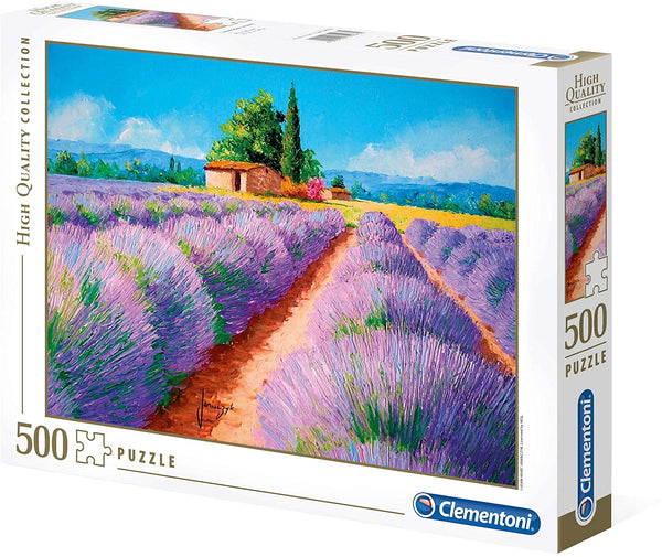 Clementoni - Collection - Lavender Scent Jigsaw Puzzle (500 Pieces)