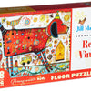 Pomegranate - Red Vines Floor Puzzle by Jill Mayberg Jigsaw Puzzle (48 Pieces)