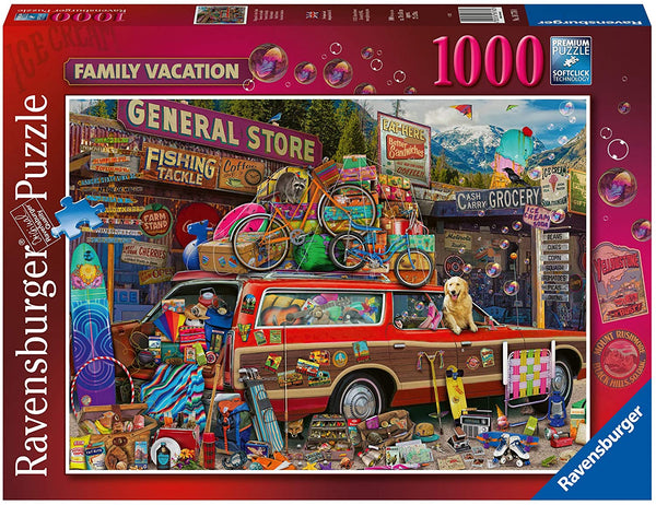 Ravensburger - Family Vacation by Aimee Stewart Jigsaw Puzzle (1000 Pieces)