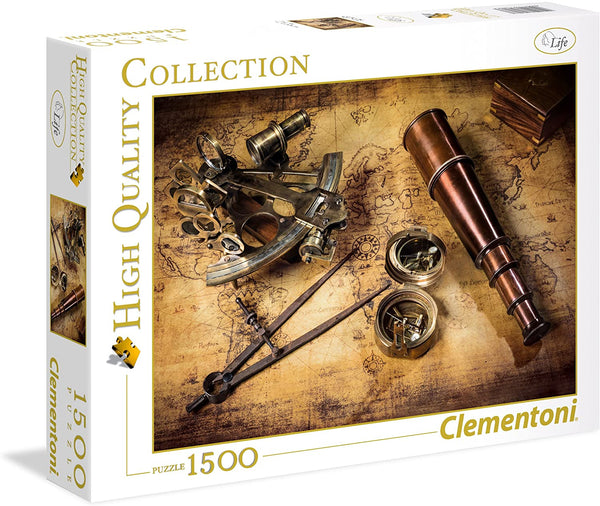 Clementoni - Course On The Treasure Jigsaw Puzzle 1,500 Pieces 31808