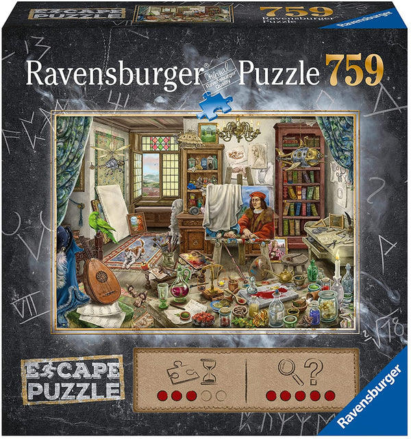 Ravensburger - Escape 10 Artist's Studio Jigsaw Puzzle (759 Pieces)