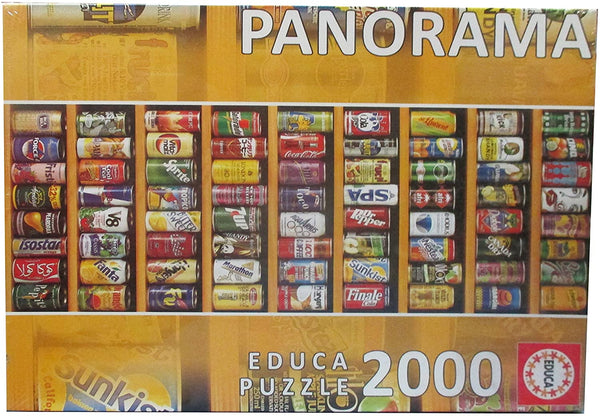 Educa - Soft Cans Panoramic Jigsaw Puzzle (2000 Pieces)