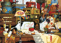 Buffalo Games - Charles Wysocki - Maggie The Messmaker - 300 Large Piece Jigsaw Puzzle
