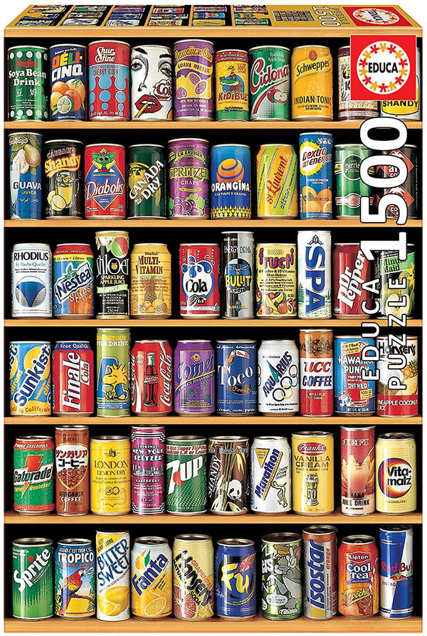 Educa - Cans Jigsaw Puzzle (1500 Pieces)
