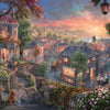 Schmidt - Thomas Kinkade - Disney Lady and The Tramp Jigsaw Puzzle (1000 Pieces)