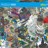 Heye - Eboy, Paris Quest Jigsaw Puzzle (1000 Pieces)