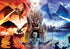 Buffalo Games - Game of Thrones - Fire & Ice - 500 Piece Jigsaw Puzzle