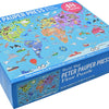Peter Pauper Press - World Map Floor Puzzle Jigsaw Puzzle (48 Pieces)