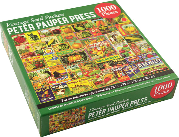 Peter Pauper Press - Vintage Seed Packets Jigsaw Puzzle (1000 Pieces)