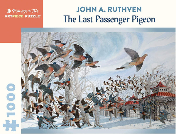 Pomegranate - The Last Passenger Pigeon by John A. Ruthven Jigsaw Puzzle (1000 Pieces)