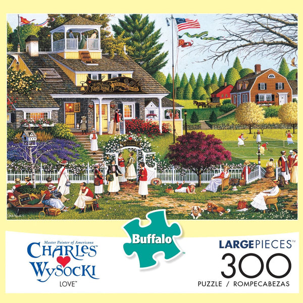 Buffalo Games - Charles Wysocki - Love - 300 Large Piece Jigsaw Puzzle