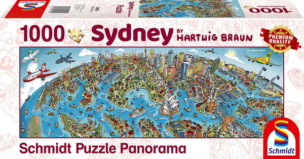 Schmidt - Sydney by Hartwig Braun Jigsaw Puzzle (1000 Pieces)