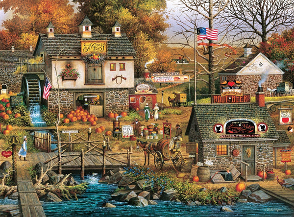Buffalo Games Charles Wysocki: Olde Buck's County Jigsaw Puzzle (1000 Piece)