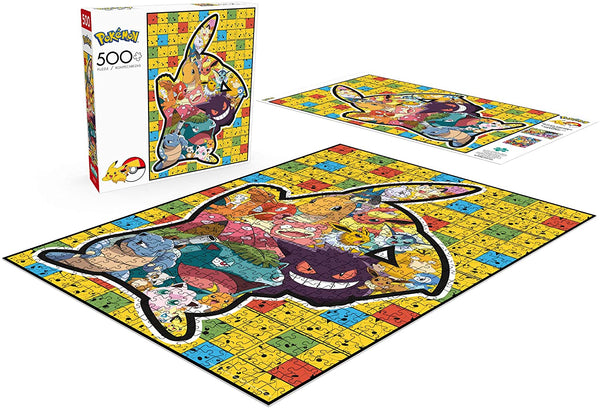 Buffalo Games - Pokemon - Pikachu Silhouette - 500 Piece Jigsaw Puzzle