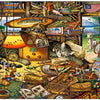 Buffalo Games Max in The Adirondacks by Artist Charles Wysocki 1000 Piece Animals &amp; Wildlife Large Piece Jigsaw Puzzle