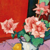 Flame Tree Studio - Pink Roses, Chinese Vase by Samuel Peploe Jigsaw Puzzle (1000 Pieces)