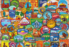 Buffalo Games - National Park Patches Jigsaw Puzzle (2000 Pieces)