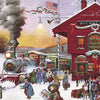 Buffalo Games Whistle Stop Christmas by Charles Wysocki Jigsaw Puzzle (500 Piece)