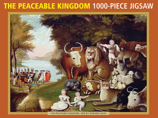 Peony Press - Peaceable Kingdom by Edward Hicks Jigsaw Puzzle (1000 Pieces)