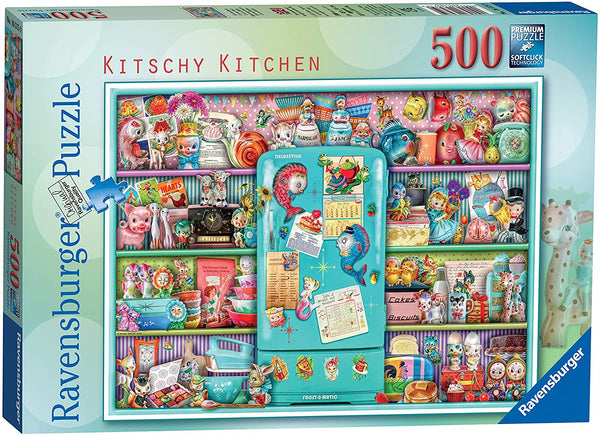 Ravensburger - Kitschy Kitchen Jigsaw Puzzle (500 pieces) 16575