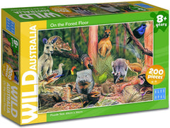 Blue Opal - Wild Australia On the Forest Floor 200 Pieces Puzzle BL01981