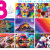 Buffalo Games Splash of Color 8-in-1 Jigsaw Puzzle Multi Pack