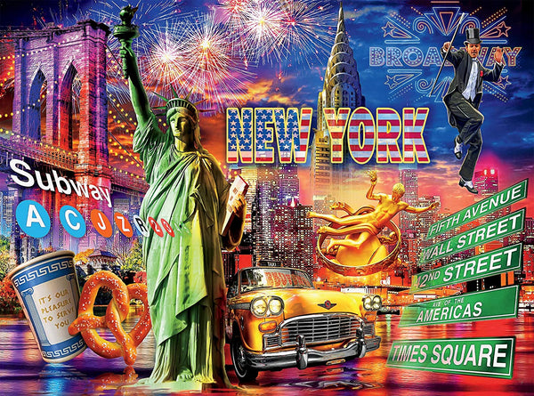 Ceaco - Cities Collection New York 1000 Piece Jigsaw Puzzle