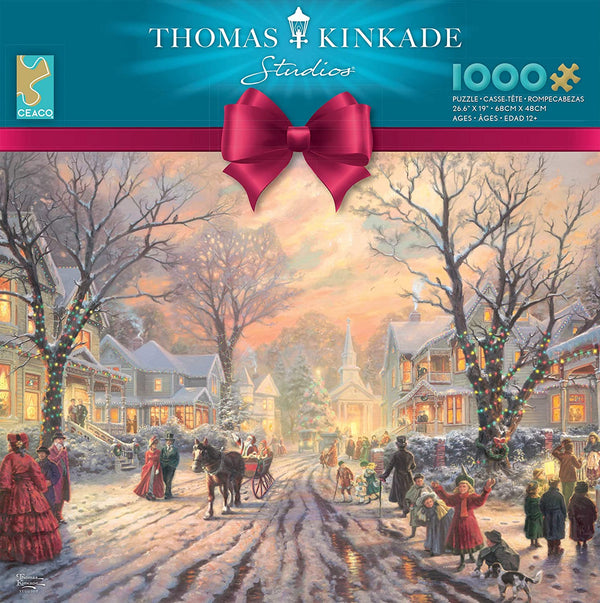 Thomas Kinkade - A Victorian Christmas Carol Jigsaw Puzzle, 1000 Pieces