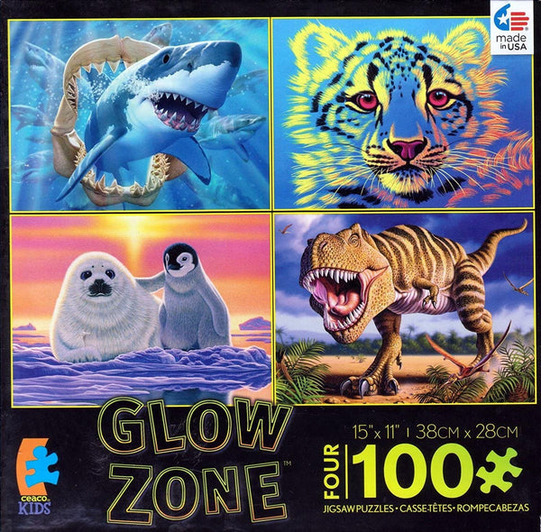 Ceaco 4-in-1 Glow Zone Jigsaw Puzzle