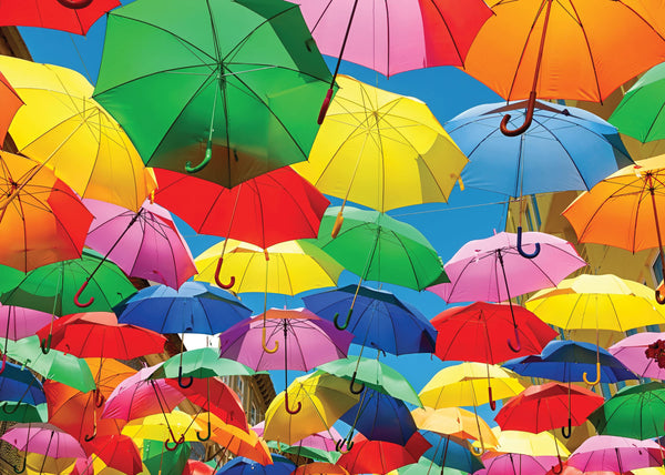 Peter Pauper Press - All the Umbrellas Jigsaw Puzzle (1000 Pieces)