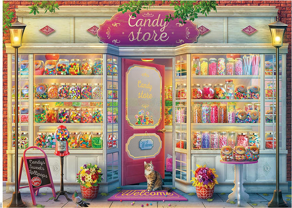 Ceaco - Shop Windows - Candy Store Jigsaw Puzzle (1000 Pieces)