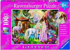 Ravensburger - Princess with Unicorn Jigsaw Puzzle (100 pieces) 136179