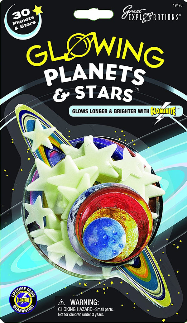 Great Explorations 19476 Planets and Stars, 30 Pack (2D)