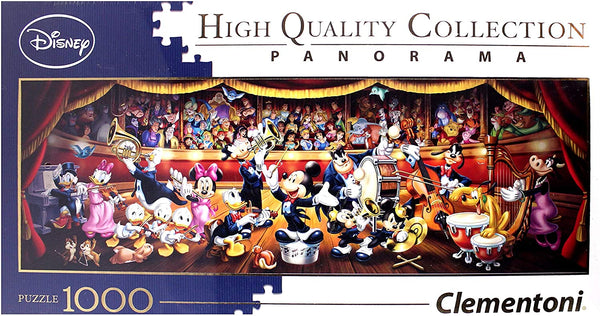 Clementoni - Disney Panorama Collection - Disney Orchestra Jigsaw Puzzle (1000 Pieces)